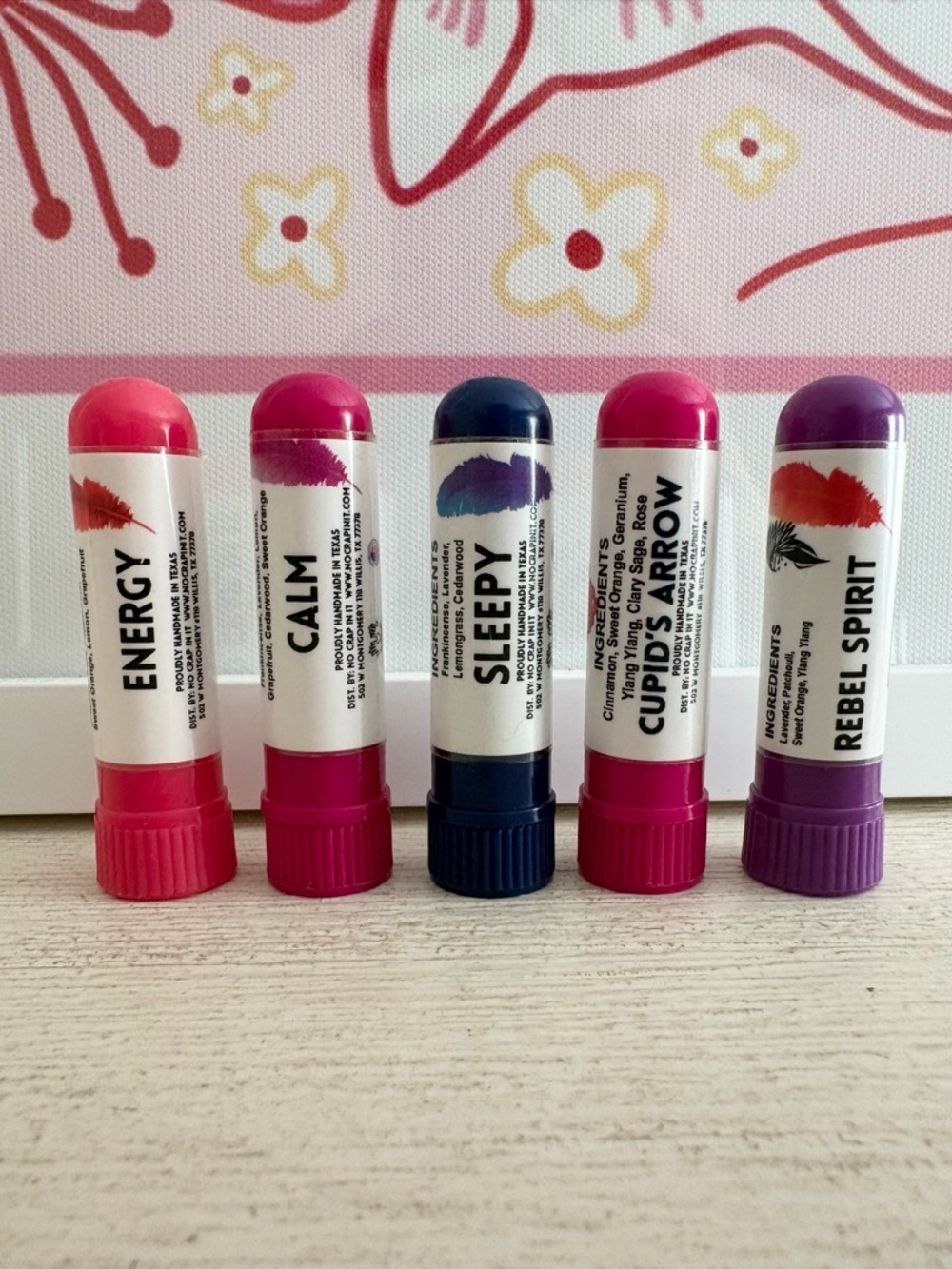 No Crap In It Daily Inhaler Aromatherapy Bundle